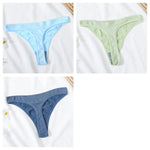 3PCS/Set Seamless G-string Panties Women Underwear Female Underpants Low Waist Thong Sexy Lingerie Seamless Sports Panties