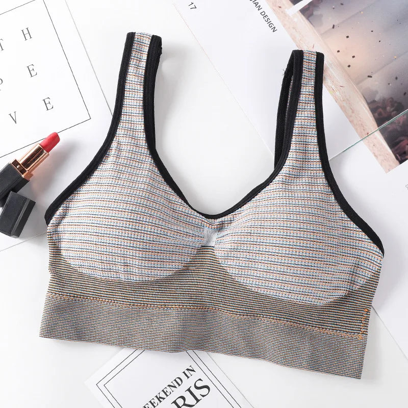 Seamless Bras For Women Push-Up Bra Sport Underwear Top Comfort Non-wire Padded Bralette Sexy Lingerie Daily Intimates M-L