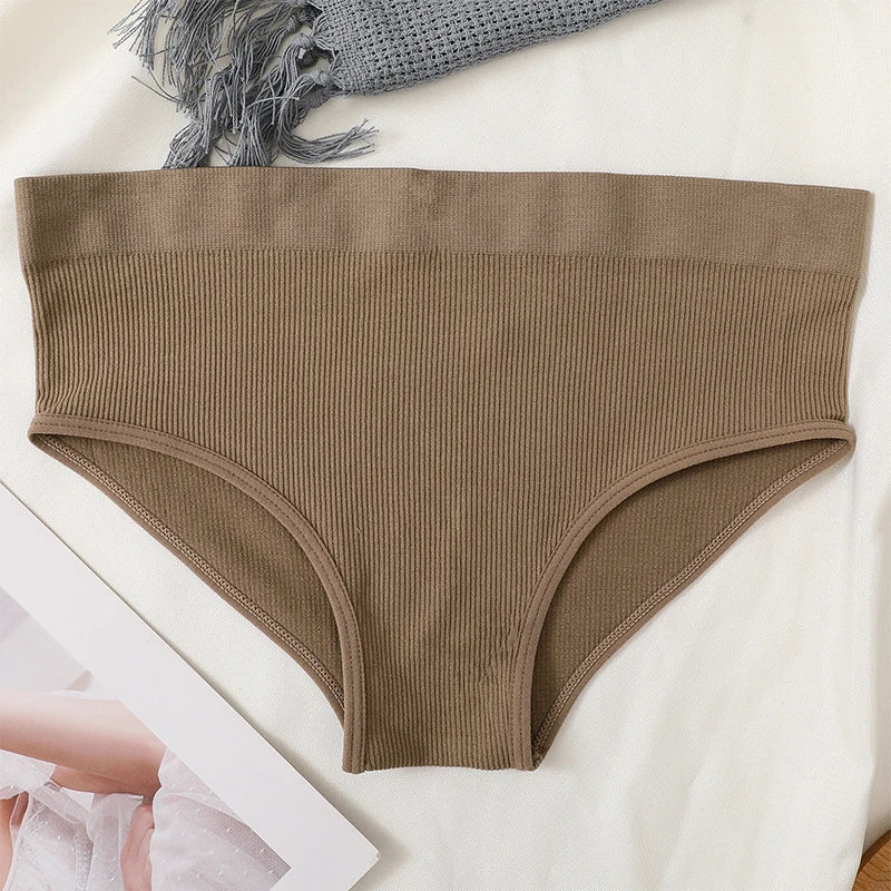 Seamless Panties Women's Underwear Sexy Lingerie Body Shaper Panties Plus Size Hip Lift Underpants High Waist Briefs M-XL
