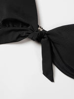 ZTVitality Black Bow High Waist Bikinis Brazilian Sexy Bikini 2021 New Arrival Straps Padded Bra Swimsuit Female Swimwear Women