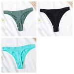 3PCS/Set Seamless G-string Panties Women Underwear Female Underpants Low Waist Thong Sexy Lingerie Seamless Sports Panties