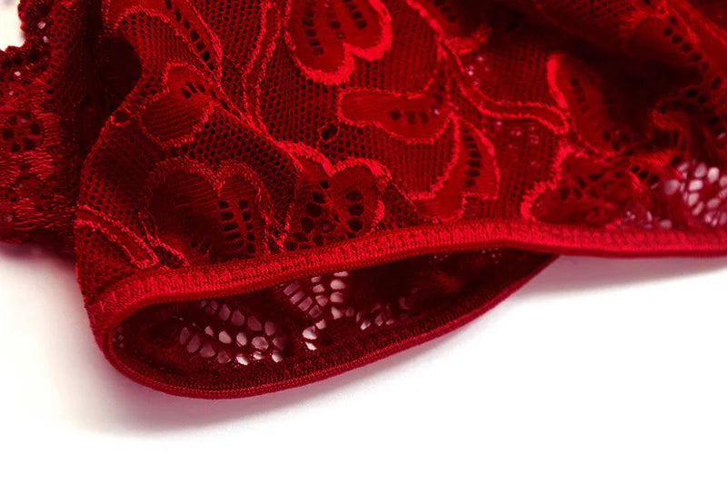 1PC Sexy Panties for Woman Sexy Underwear Breathable Lace Lingerie Female Briefs Comfy LacePantys Transparent Female Underpants