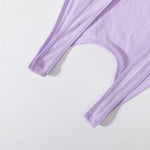 Women Rib Crop Top Seamless Tank Tops Sexy Underwear Deep V Streetwear Cropped Tee Summer Deep V Sports Camisole