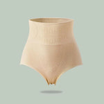 High-Waisted Seamless Shaping Panties for Women Breathable Honeycomb Mesh Tummy Trimmer Hip Lifter Control Briefs