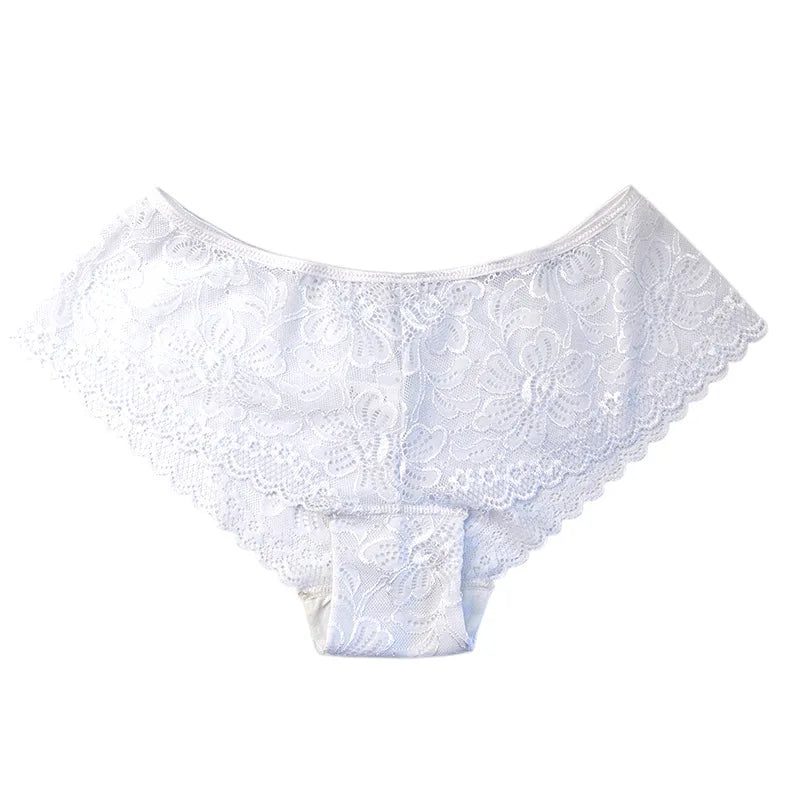 1PC Sexy Panties for Woman Sexy Underwear Breathable Lace Lingerie Female Briefs Comfy LacePantys Transparent Female Underpants
