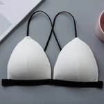 Front Closure Bra Wireless Bras For Women Sexy Lingerie Deep V Bralette Brassiere Seamless Underwear Soft Padded Intimates