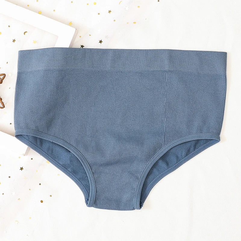 1PC Seamless Panties Women Sexy High Waist Brief Hip Lift Underwear Female Underpants Shaperwear High Rise Panties Lingerie M-XL