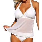 Tankini Swimwear Women 2025 Sexy Swimsuit Summer Bathing Suit Bikini Set Plus Size Women's Swimsuits Beach Wear Swimming Suit