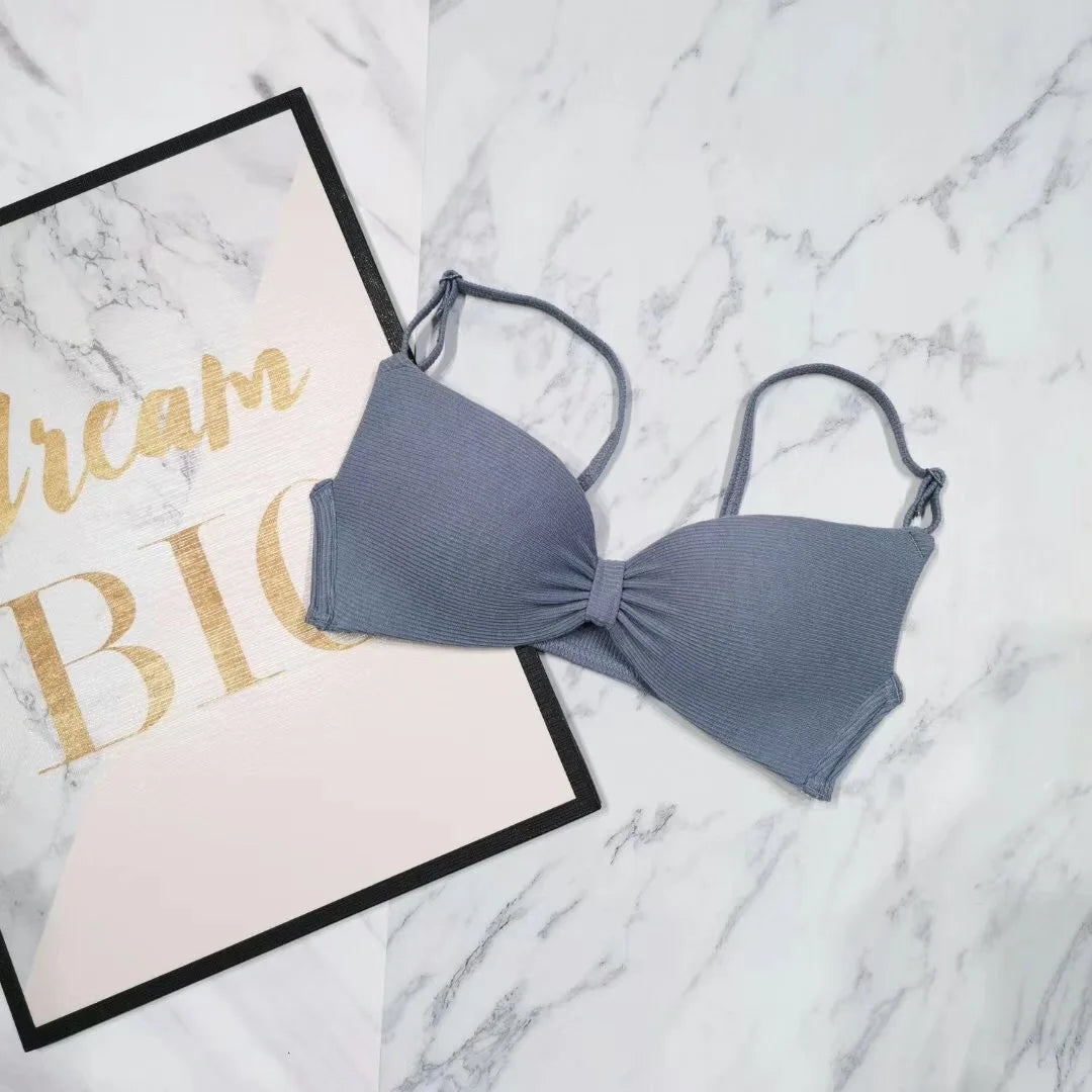 Push Up Bra Wire Free Bras For Women Sexy Padded Bralette A B Cup Bra Female Brassiere Seamless Underwear Ladies Lingerie
