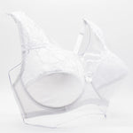 Womens Lace Bras Ladies Floral Unpadded Sexy Lingerie Underwire Plus Size Brassiere Tops Underwear B C D DD E F Cup