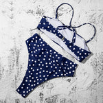 ZTVitality Sexy Bikinis Solid Push Up Bikini 2021 Hot Sale Padded Bra Straps High Waist Swimsuit Female Swimwear Women Biquini