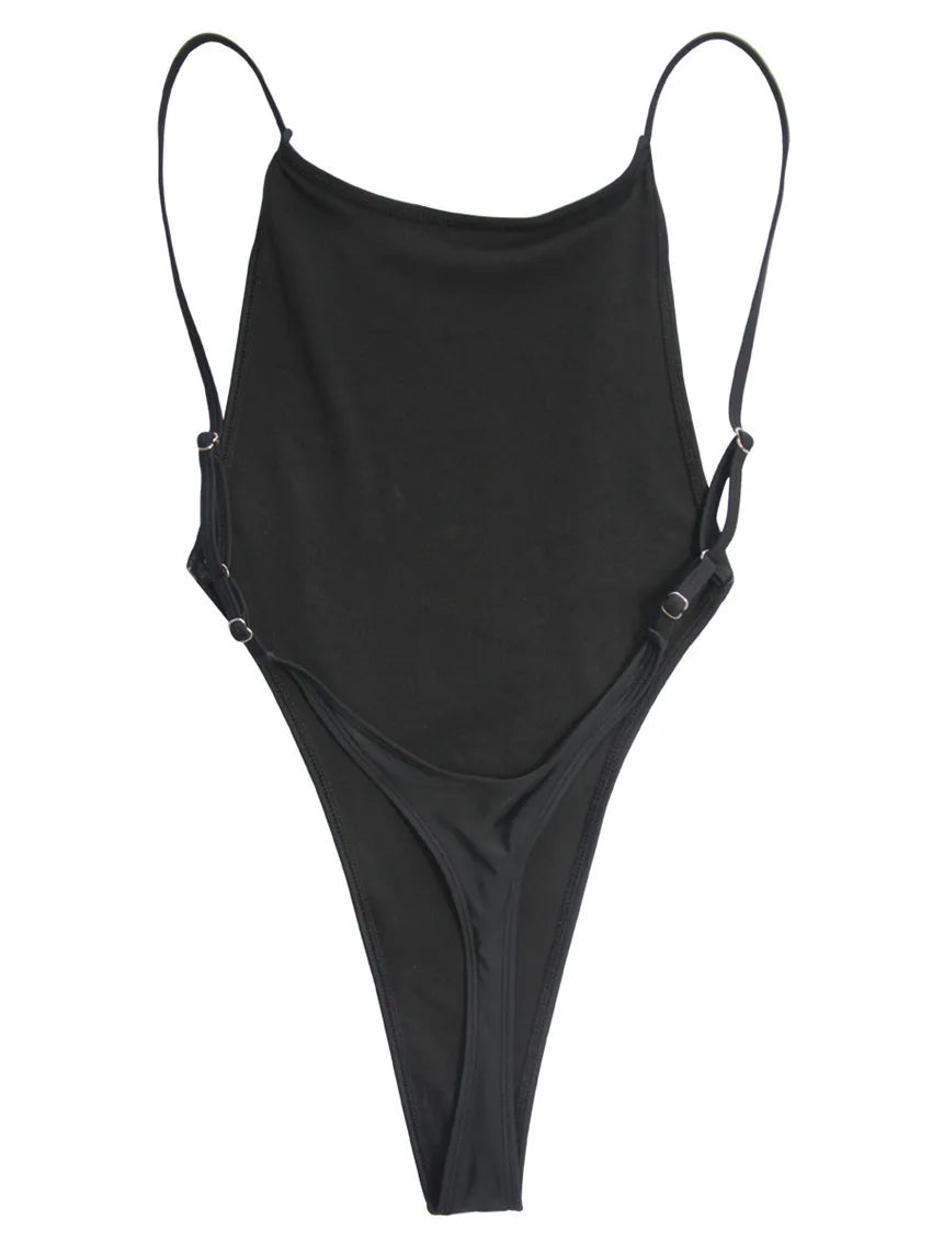 Sexy Extreme Mini Micro Thong One Piece Swimsuit Women Swimwear Female Backless Monokini High Cut Bathing Suit Swim Beach Wear