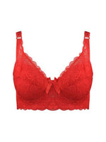 Hot Full cup thin underwear small bra plus size wireless adjustable lace Women's bra breast cover B C D cup Large size Lace Bras