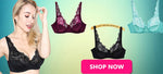 Lager Bosom Lace Perspective Bra For Womens Sexy Lingerie Underwire Embroidery FloralBralette Plus Size Brassiere Top