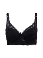 C D E Big Size 2024 Women Bra Bralette Ultrathin Pure Cotton Brassiere Hollow out Underwear Sexy Lace Plus Size 34-46 B C D Cups