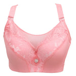 Plus Size 40-52 Sexy Seamless Bras For Fat mm oversize cup 120EFG cup bra with adjustable back underwear push up sexy lace bra