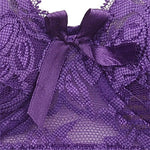 C D E Big Size 2024 Women Bra Bralette Ultrathin Pure Cotton Brassiere Hollow out Underwear Sexy Lace Plus Size 34-46 B C D Cups