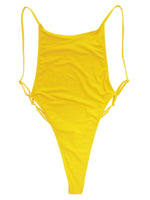 2025 Sexy Sparkling Shiny Women Swimwear One Piece Swimsuit Female High Cut Monokini Backless Bather Bathing Suit Swim Bodysuit