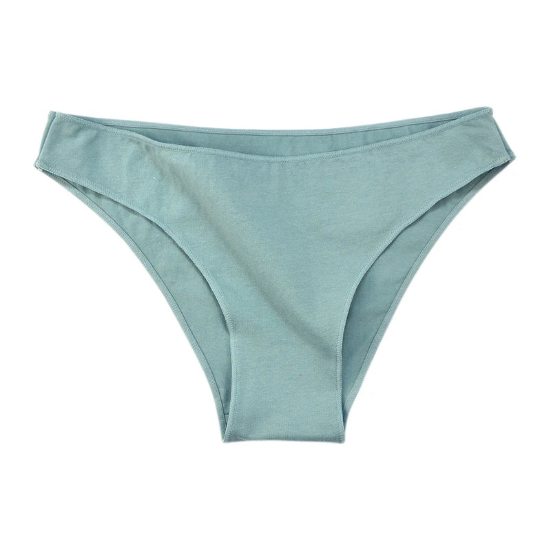 3Pcs/Set Women's Cotton Briefs Underwear Female Underpants Low Rise Underwear Sexy Lingerie Soft High Cut Panties