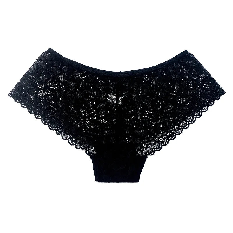 1PC Sexy Panties for Woman Sexy Underwear Breathable Lace Lingerie Female Briefs Comfy LacePantys Transparent Female Underpants
