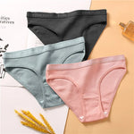 1Pc Cotton Women Panties Big Size M-2XL Briefs Sexy Brand Band Low Waist Underwear Ladies Fashion Panty Girls Intimates Lingerie