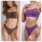 3Pcs/Set Thongs Women's G-String Sexy Female Seamless Underwear Breathable Panties Soft Sexy Lingerie Comfort Intimate