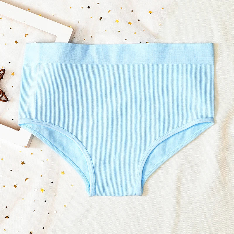 1PC Seamless Panties Women Sexy High Waist Brief Hip Lift Underwear Female Underpants Shaperwear High Rise Panties Lingerie M-XL