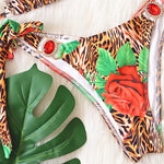 Halter Rhinestone Diamond Bikini Women Swimsuit Female Bikinis Metal Chain Swimwear Two Pieces Bikini Set Bathing Suit Swim Lady