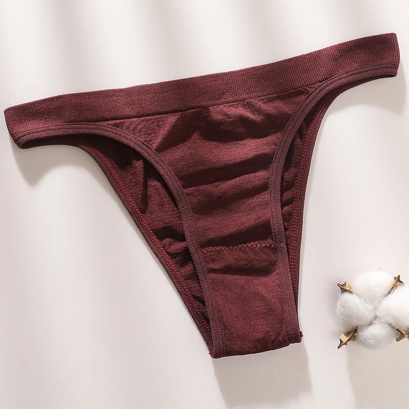 1 Pack Women Seamless Briefs Brazilian Panties Soft Cotton Gusset Sexy Lingerie Ladies Comfort Stretchy Underwear M-L