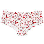Christmas Theme Printing Women's Underwear Sexy Low-Waist Panties Temptation Wrap Buttocks Underpants Seamless Female Briefs