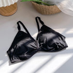 Women Push Up Bra Sexy Lingerie Bralette Wirefree Bra Sexy Deep Vneck Wireless Underwear Thin Seamless Bra Crossback Bra