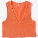 Deep V-Neck Crop Top 18 Colors Slim Fit Tank Stretchy Sleeveless Crop Vest Casual Ribbed Knit Top Low Cut Summer Camisole M-XL