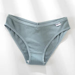 1Pc Cotton Women Panties Big Size M-2XL Briefs Sexy Brand Band Low Waist Underwear Ladies Fashion Panty Girls Intimates Lingerie