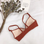 Push Up Bra Wire Free Bras For Women Sexy Padded Bralette A B Cup Bra Female Brassiere Seamless Underwear Ladies Lingerie