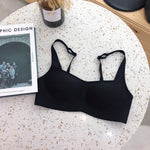 Women's Square Neck Seamless Adjustable Strap Wireless Bra Comfort Sexy Lingerie Invisible Underwear Ladies Intimates S-XL
