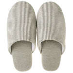 Japanese Style Mute Slippers Women Men Home Cotton Slipper Breathable Fabric Couple Spring Summer Shoes Suede Sole Ladies Slides