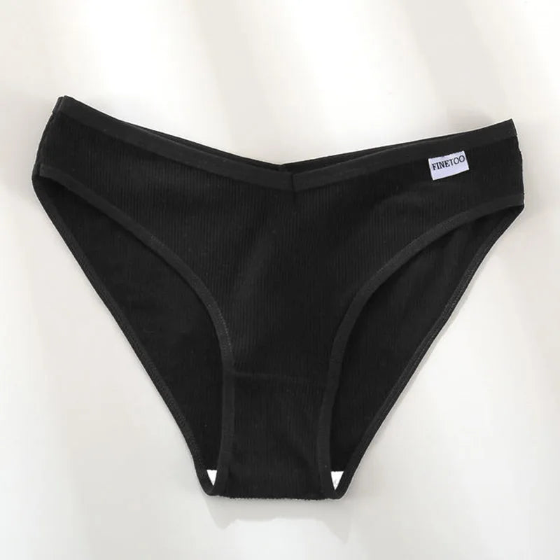 1Pc Cotton Women Panties Big Size M-2XL Briefs Sexy Brand Band Low Waist Underwear Ladies Fashion Panty Girls Intimates Lingerie