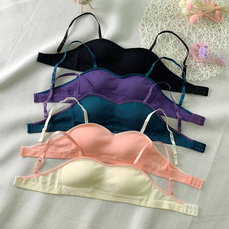 Padded Bras For Women Wireless Brassiere Comfort Push-Up Bra Female Underwear Sexy Lingerie Solid Color Intimates