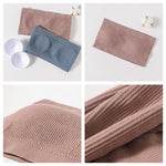 Women Strapless Bra And Panties Set Seamless Anti-Slip Tube Bra Sexy Underwear Brazilian Panties Ribbed Bandeau Lingerie Set