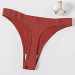 M-XL Women's Thongs Seamless G-string Brazilian Panties Sexy Underwear Cotton Briefs Low Waist Thongs Ladies Lingerie