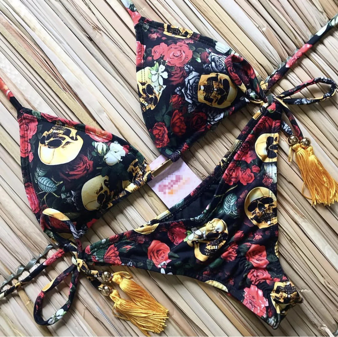 RUOTONGSEPT 2023 Popular Womens Beachwear Sexy Bikinis Set Hot Sport Swimwear Push-Up Padded SwimsuitExquisite Bather Swimwear