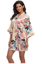 Rayon Robes Women Nightwear Flower Home Clothes Intimate Lingerie Casual Kimono Bath Gown Lady Sexy Night Dress Oversize 3XL