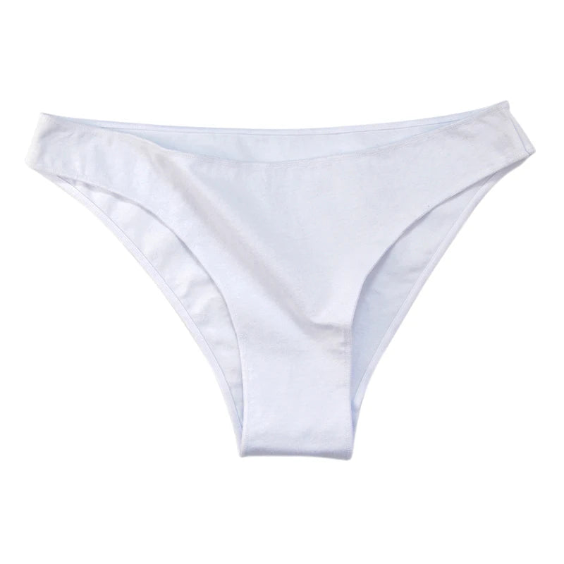 3Pcs/Set Women's Cotton Briefs Underwear Female Underpants Low Rise Underwear Sexy Lingerie Soft High Cut Panties