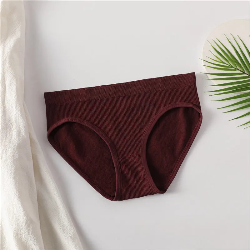 Seamless Panties Women Briefs Cotton Briefs Sexy Underwear Women's Underpants Girls Soft Lingerie Comfort Ladies Panty M-L