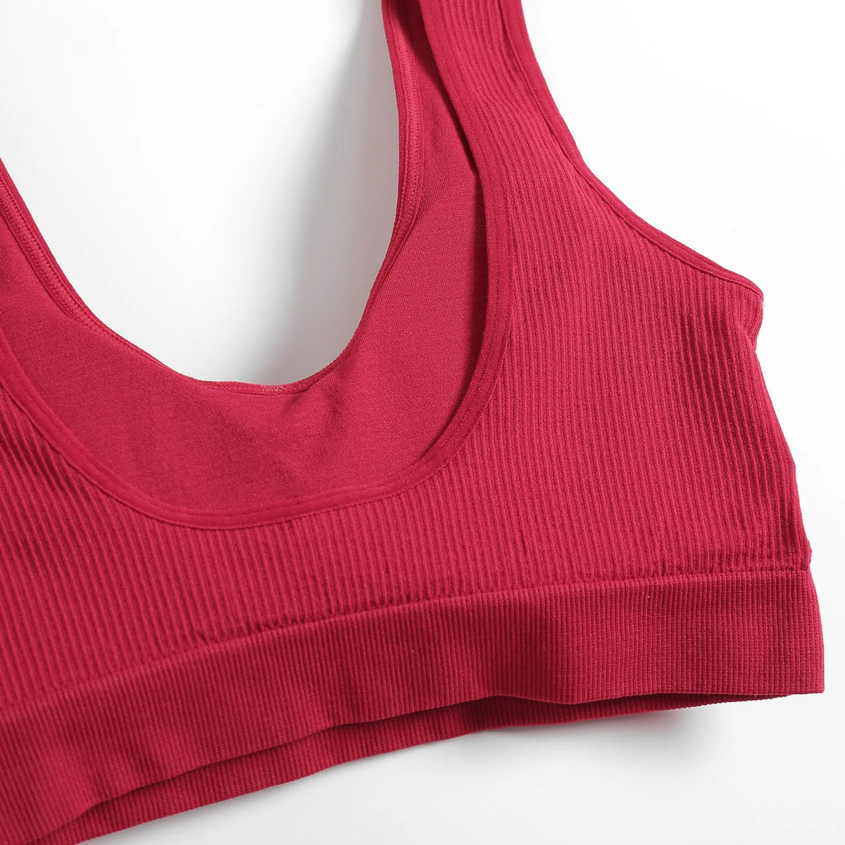 FINETOO Padded Tube Tops Sexy Crop Top Seamless Underwear U-Back Wrapped Chest Streetwear Female Fitness Tops Tank Lingerie 2020