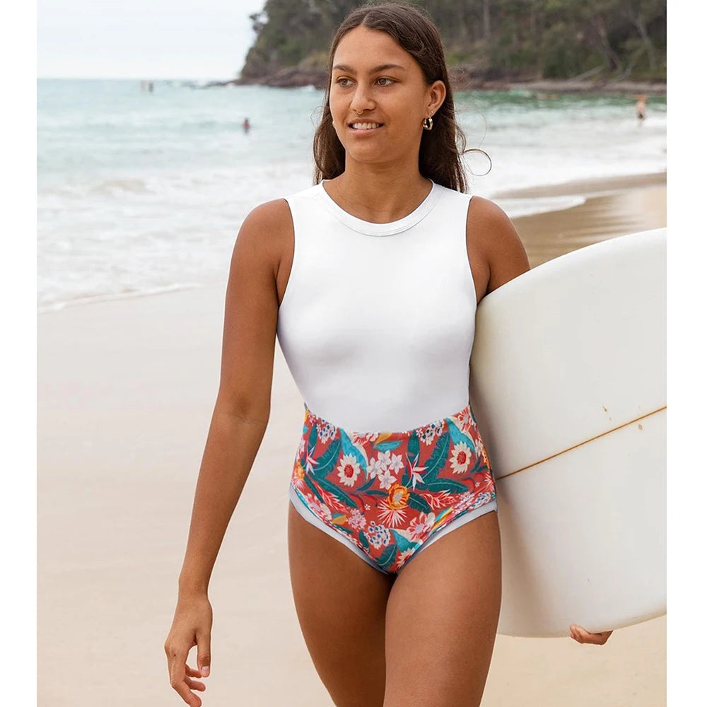 Striped Women One Piece Swimsuit High Quality Swimwear Printed Push Up Monokini Summer Bathing Suit Tropical Bodysuit Female