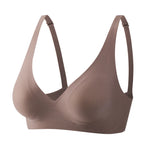 Women Seamless Bra Jelly Strip Wireless Push Up Bralette S-XL Top Sexy Lingerie Soft Tank Lady Breathable Underwear Breast Lift