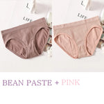 2Pcs/Set Women Panties Low Rise Briefs Seamless Underwear Female Full Coverage Back Bottoms Sports Underpants Sexy Lingerie M-L