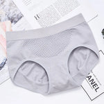 Plus Size Women Tummy Control Briefs Sexy Lingerie High Waist Underwear Female Soft Crotch Flexible Panties Comfort Intimates