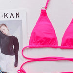 Sexy Micro Bikini 2025 Criss Cross Swimwear Bandage Woman Swimsuit Female Thong Bikinis Set 2 Piece Women Bathing Suit Beachwear